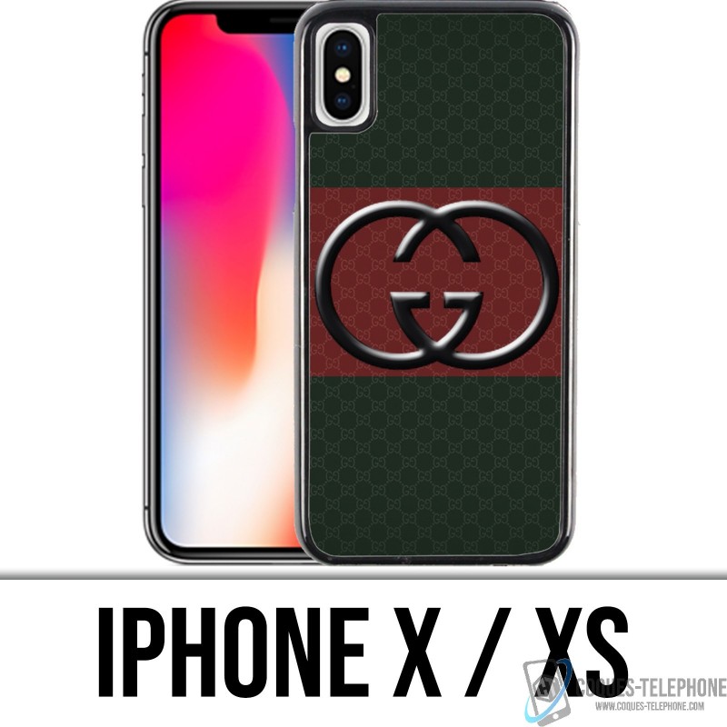 iPhone X / XS Custodia - Logo Gucci