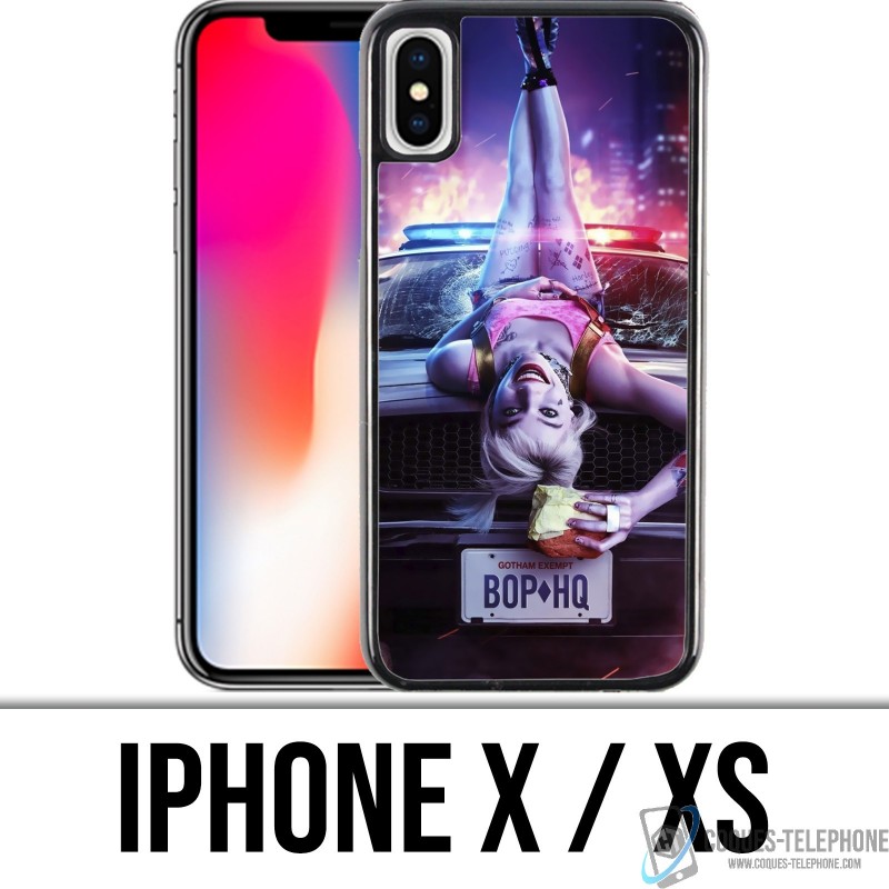 iPhone X / XS Custodia - copertina Harley Quinn Quinn Birds of Prey