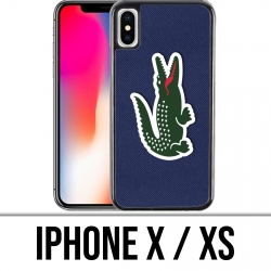Funda iPhone X / XS - Logotipo de Lacoste