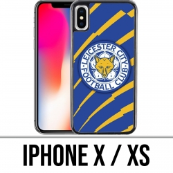 iPhone X / XS Tasche - Fußball in der Stadt Leicester