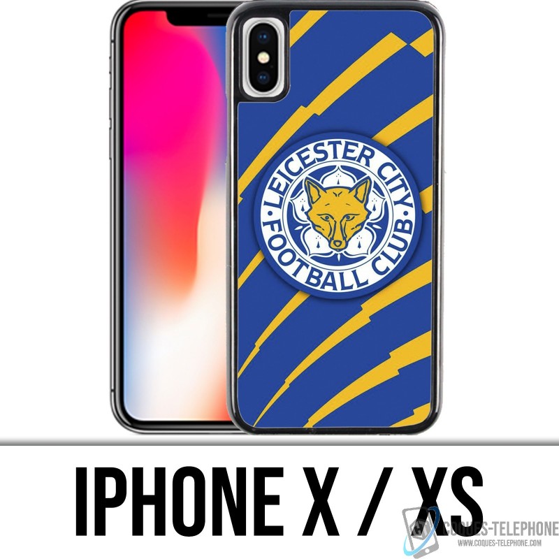 iPhone X / XS Tasche - Fußball in der Stadt Leicester