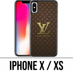 iPhone X / XS Custodia - Logo Louis Vuitton