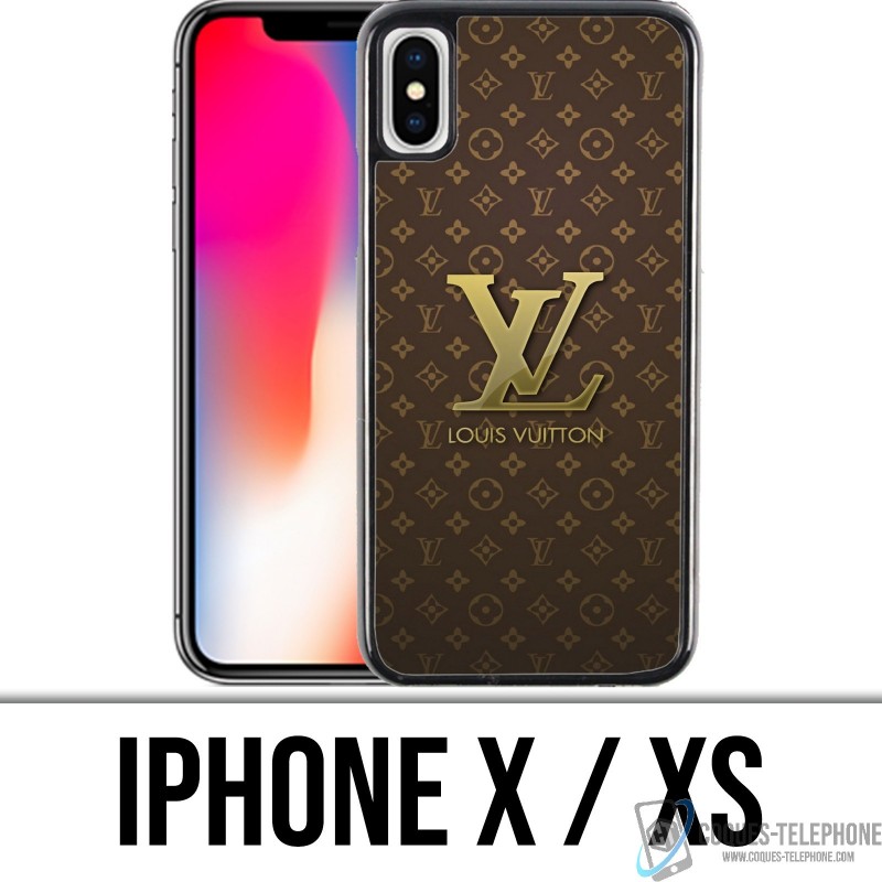 Coque iPhone X / XS - Louis Vuitton logo