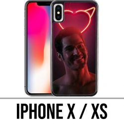 iPhone X / XS Case - Luzifer Liebesteufel