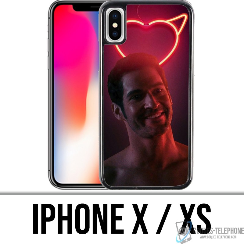 iPhone X / XS Custodia - Lucifer Love Devil