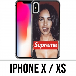 Coque iPhone X / XS - Megan Fox Supreme
