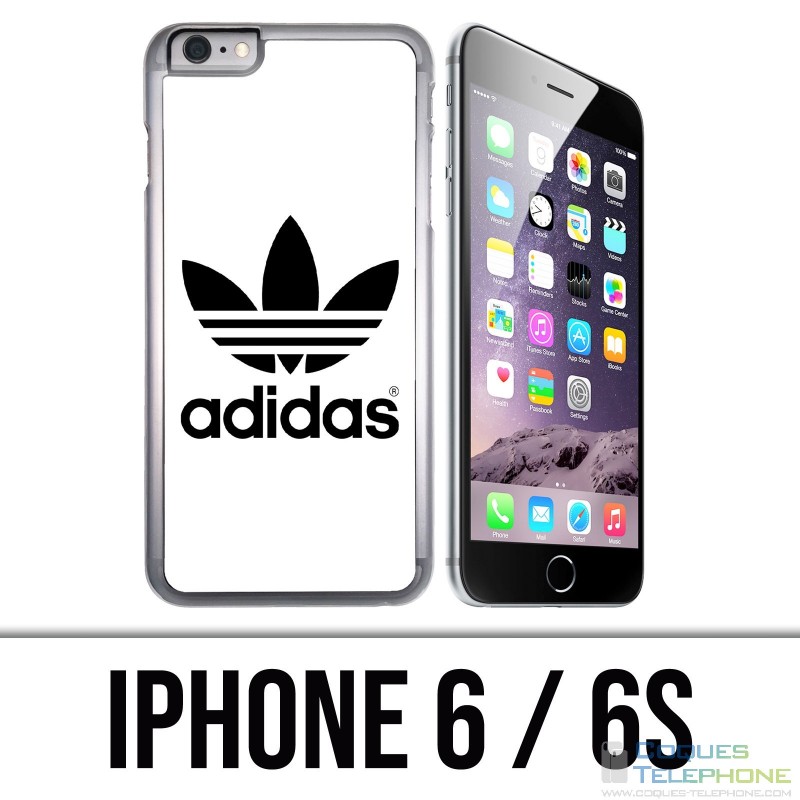 Intervenir inteligencia Leyes y regulaciones Funda iPhone 6 / 6S - Adidas Classic White
