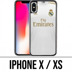 Funda iPhone X / XS - Camiseta del Real Madrid 2020