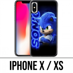 Coque iPhone X / XS - Sonic film