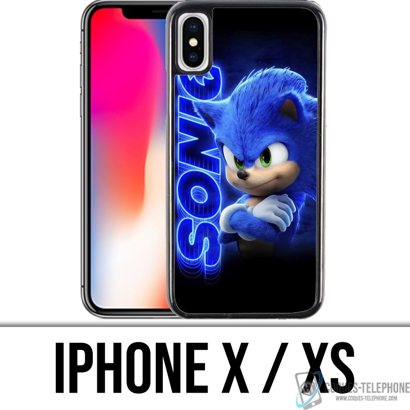 iPhone X / XS case - Sonic film