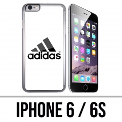 Custodia per iPhone 6 / 6S - Logo Adidas bianco