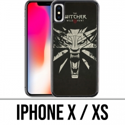 iPhone X / XS Tasche - Witcher Logo