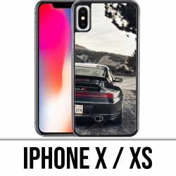 iPhone X / XS Case - Porsche carrera 4S vintage
