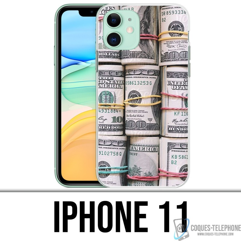 Funda iPhone 11 - Entradas en dólares rollos