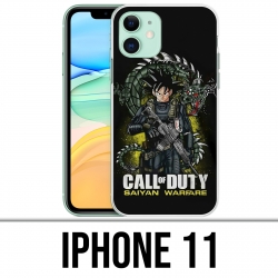 Funda iPhone 11 - Call of Duty x Dragon Ball Saiyan Warfare