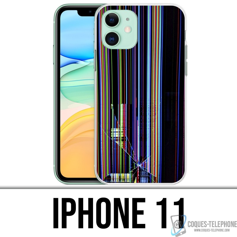 Coque iPhone 11 - Écran cassé
