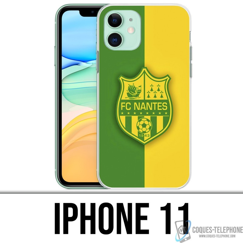 Coque iPhone 11 - FC Nantes Football