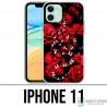 Funda iPhone 11 - Gucci snake roses