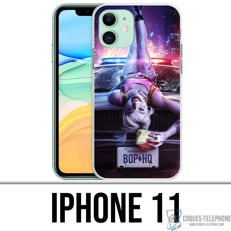 iPhone 11 Case - Harley Quinn Raubvogelmütze