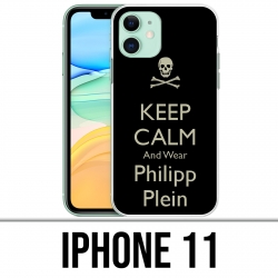 Coque iPhone 11 - Keep calm Philipp Plein