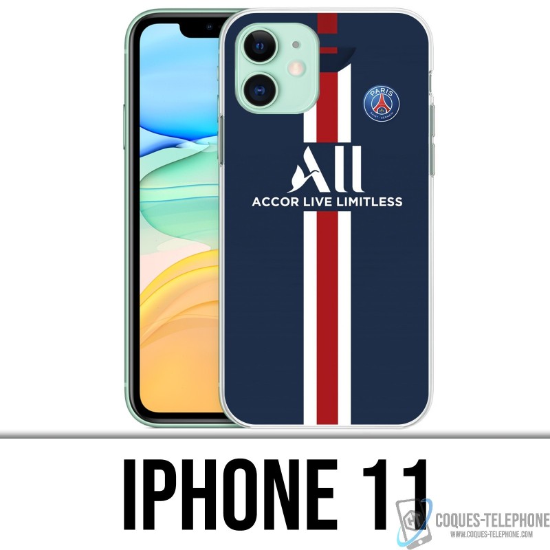 Funda para el iPhone 11 - Camiseta del PSG Football 2020