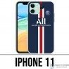 Coque iPhone 11 - Maillot PSG Football 2020