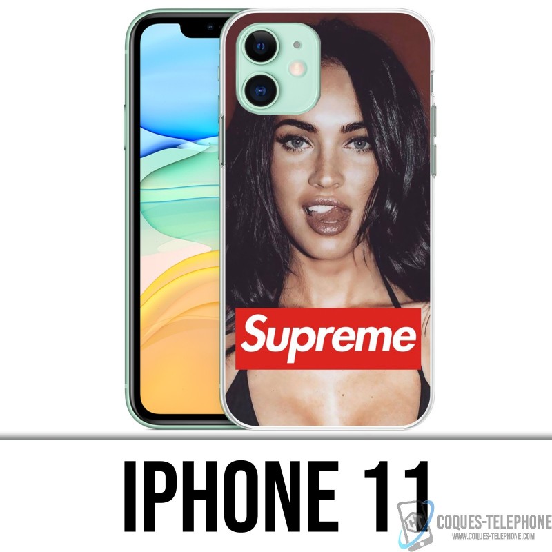 Coque iPhone 11 - Megan Fox Supreme
