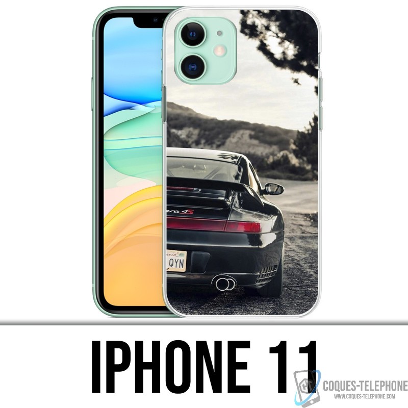 Funda iPhone 11 - Porsche carrera 4S vintage