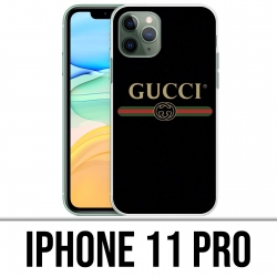 Funda iPhone 11 PRO - Cinturón con logotipo de Gucci