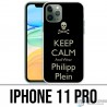 Coque iPhone 11 PRO - Keep calm Philipp Plein