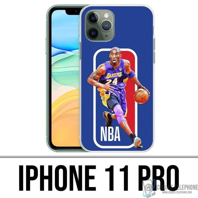 Coque iPhone 11 PRO - Kobe Bryant logo NBA