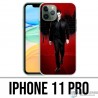 Coque iPhone 11 PRO - Lucifer ailes mur
