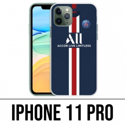 Coque iPhone 11 PRO - Maillot PSG Football 2020