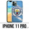 iPhone 11 PRO Custodia - Manchester Football Grunge