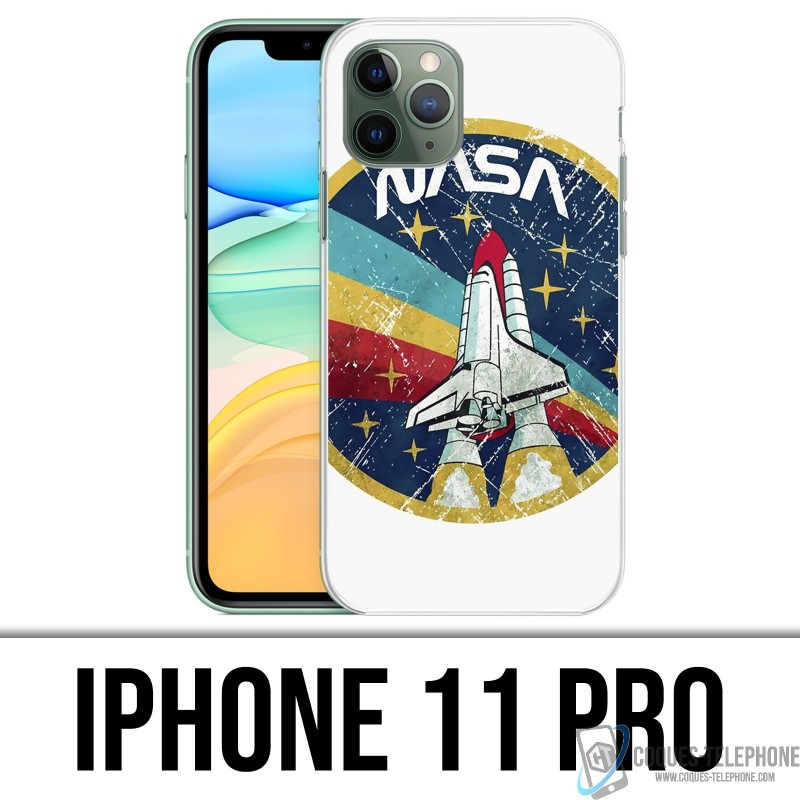 Coque iPhone 11 PRO - NASA badge fusée