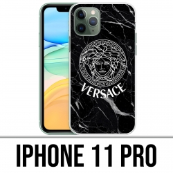 iPhone 11 PRO Case - Versace schwarzer Marmor