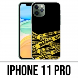 iPhone 11 PRO Case - Warnung