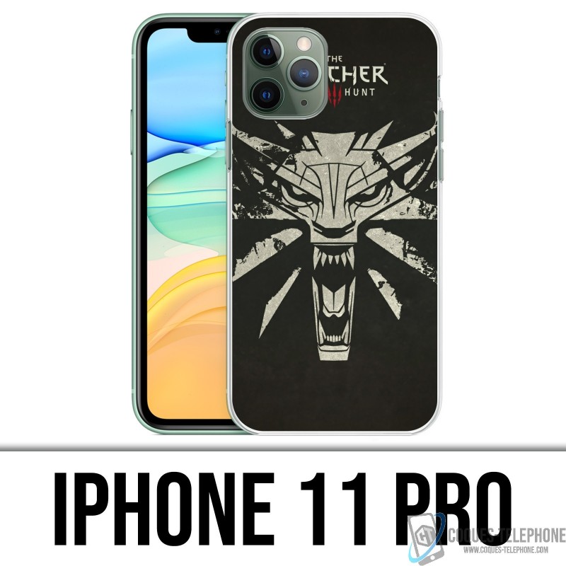 Coque iPhone 11 PRO - Witcher logo
