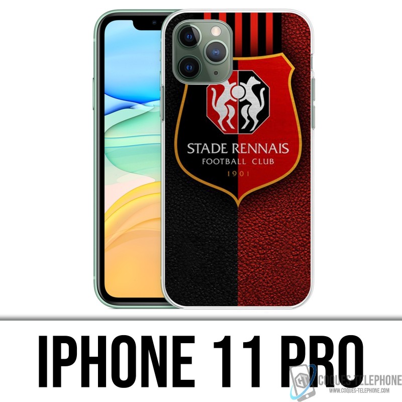 Coque iPhone 11 PRO - Stade Rennais Football