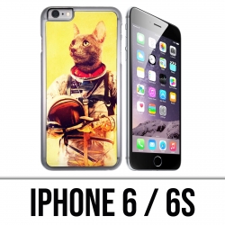 Funda iPhone 6 / 6S - Animal Astronaut Cat