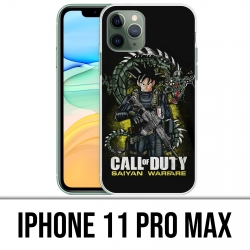 Coque iPhone 11 PRO MAX - Call of Duty x Dragon Ball Saiyan Warfare