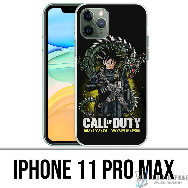 iPhone 11 PRO MAX Case - Call of Duty x Dragon Ball Saiyan Warfare