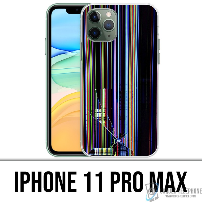 Coque iPhone 11 PRO MAX - Écran cassé
