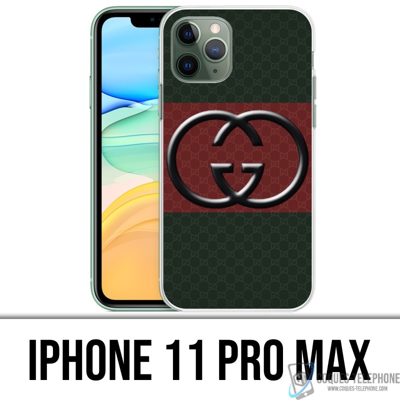 Custodia per iPhone 11 PRO MAX - Logo Gucci