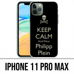 iPhone 11 PRO MAX Custodia - Mantenere la calma Philipp Plein