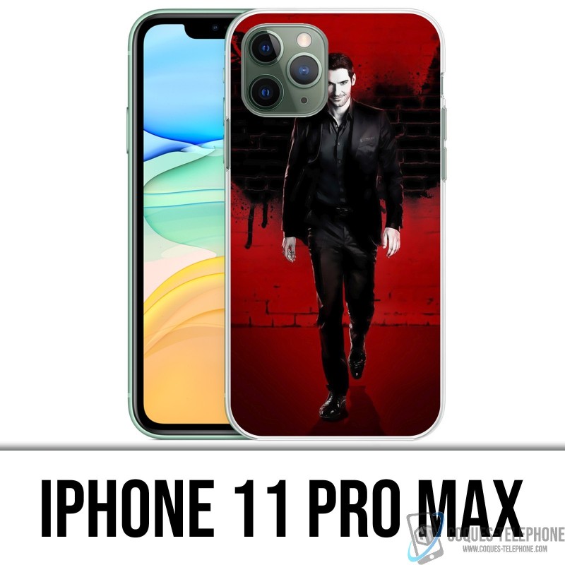 iPhone 11 PRO MAX Case - Luzifer Wandflügel