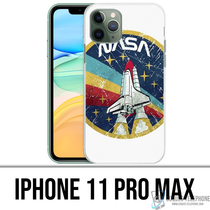 iPhone 11 PRO MAX Case - NASA rocket badge