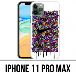 iPhone 11 PRO MAX Custodia - Nike Sneakers Art