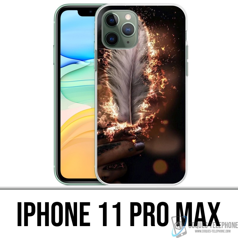 iPhone 11 PRO MAX Custodia PRO MAX - Pennino Fuoco