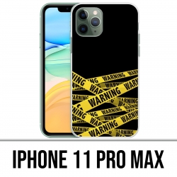 Funda iPhone 11 PRO MAX - Advertencia